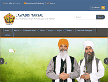 Tablet Screenshot of jawadditaksal.org